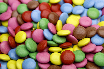 Obraz premium Background of sweets, multi-colored sweets