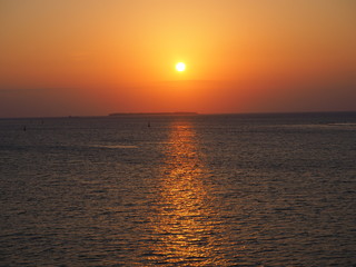 Sunset at Okinawa Japan 