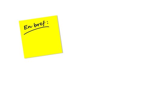 en bref