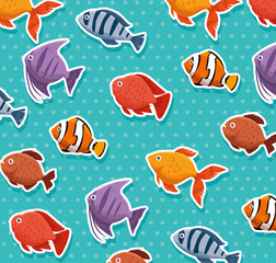 set fish aquarium icon