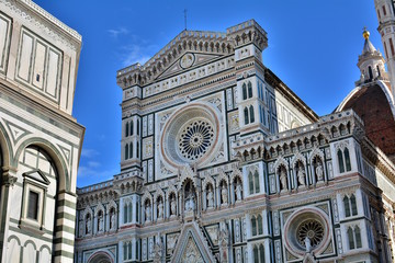 Fototapeta premium Cathedral of St. Maria of Flower in Florence, Italy. 