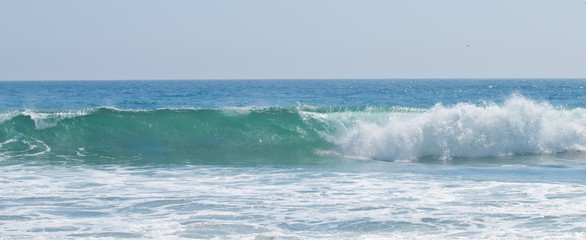 waves in rosarito baja california mexico