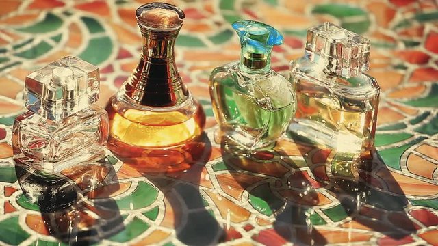 Glass Perfume Bottle Spring fog