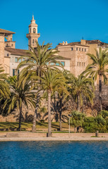 Parc de la Mar (Park of the Sea), Palma de Mallorca (Majorca), Balearic Islands, Spain