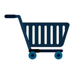 Shopping cart symbol vector illustration graphic design