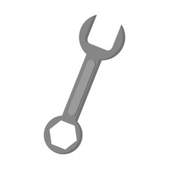 Wrench construction tool vector illustration graphic design