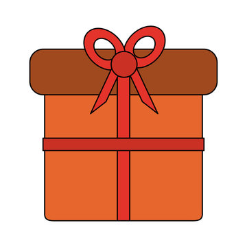 Gift box symbol vector illustration graphic design
