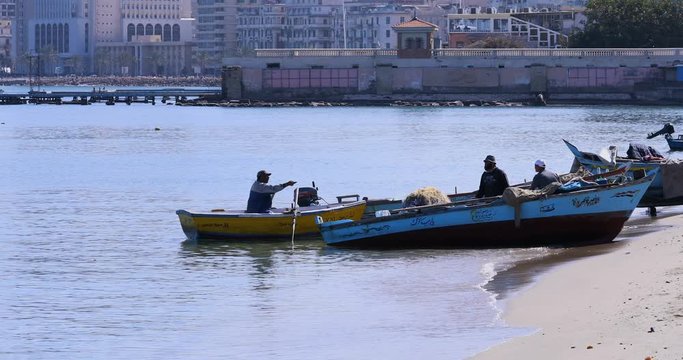 port de p&ecirc;che en egypte 