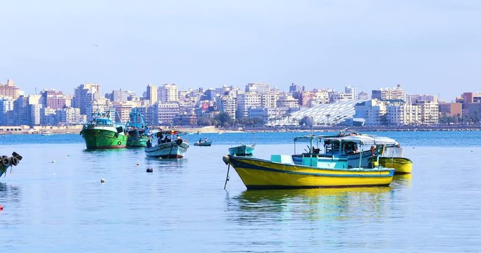 port de p&ecirc;che en egypte 