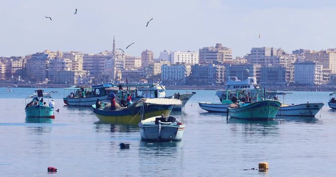 port de p&ecirc;che en egypte 