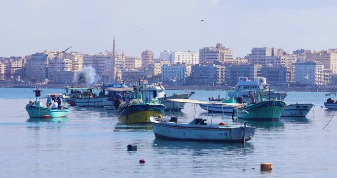 port de p&ecirc;che en egypte 