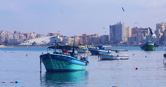 port de p&ecirc;che en egypte 