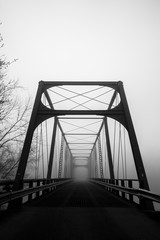 Morning Fog - Clays Ferry Bridge - Kentucky River - Central Kentucky