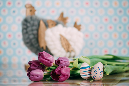Beautiful Easter and Spring themed pictures with decorations.