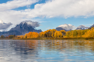 Autumn Reflection at Oxbow Bend