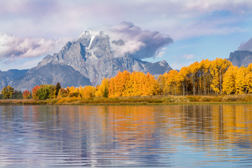 Autumn Reflection at Oxbow Bend