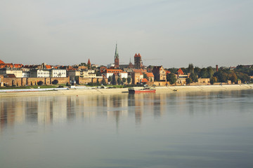 Obraz premium Panoramic view of Torun. Poland