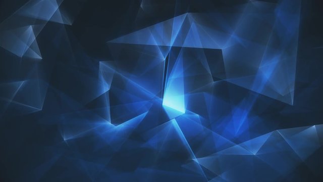 Abstract Glowing Lines Shapes Background