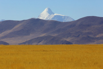 Fototapeta premium mountain landscape of the cliff in the Himalayas