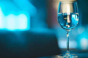 glass of white wine