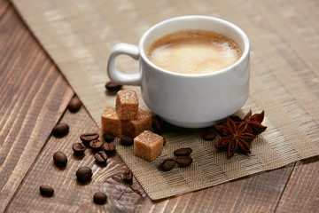 Coffee. Cup Of Hot Beverage.