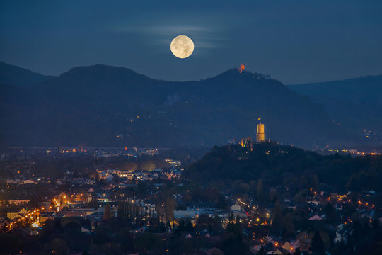 Supermond &uuml;ber Godesberg