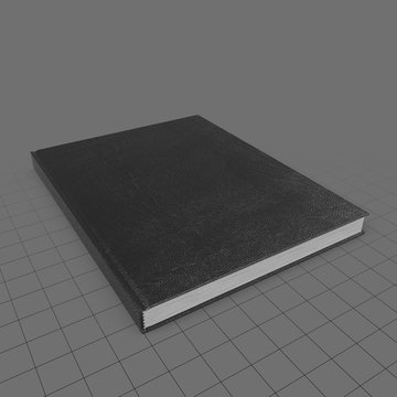 Medium bound sketchbook