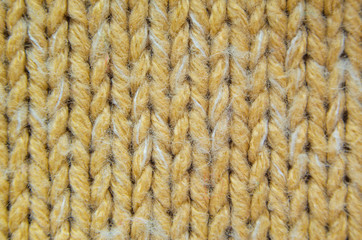Knit Texture Close-Up. Knit Sweater Blank Background