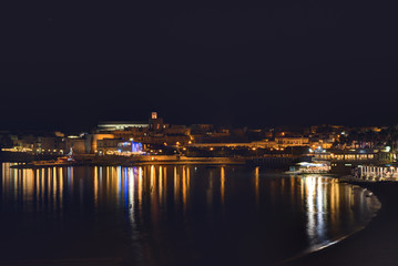 Fototapeta na wymiar Otranto di notte