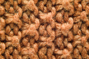 Knit Texture Close-Up. Knit Sweater Blank Background
