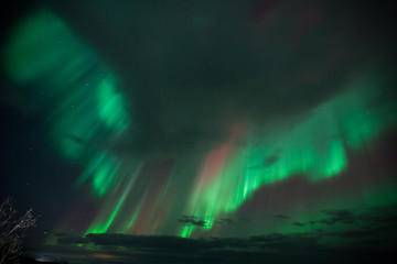 Islanda, aurora boreale - obrazy, fototapety, plakaty