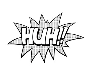 Pop art style sticker