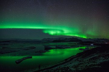 Islanda, aurora boreale