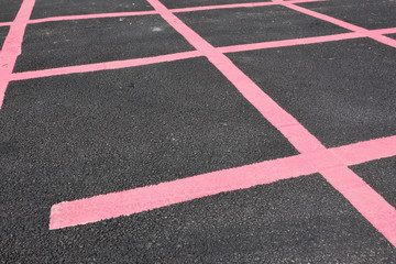 Fototapeta premium Painted Road Markings