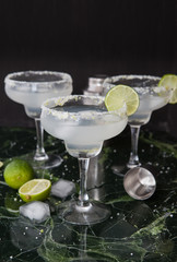 Eiskalte Margarita Cocktails