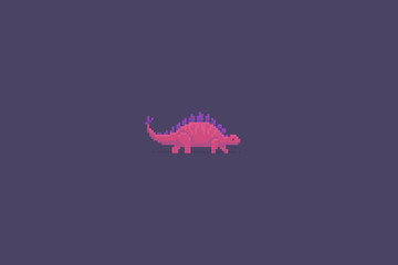 Pixel Art Triceratops © vlasdv