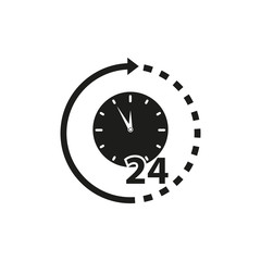 Clock non stop support icons