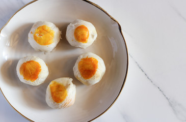Chinese Pastry or Moon cake, Chinese festival dessert 