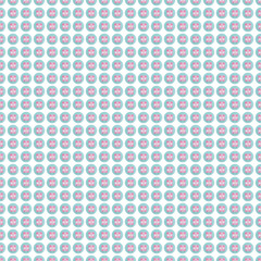 Pattern of Wrapped gift box. Collage. Pastel Colour flat lay minimal concept.