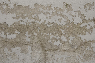 FASSADE ZERFALL ALT RISSE TEXTUR