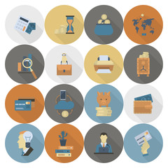 Business and Finance Icon Set