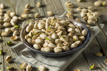 Raw Organic Green Fresh Pistachios