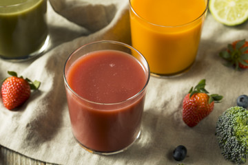 Raw Organic Healthy Detox Juices