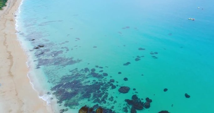 aerial shot baisha scenery