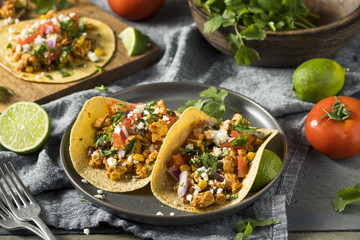 Raw Organic Healthy Mexican Vegetables and Herb