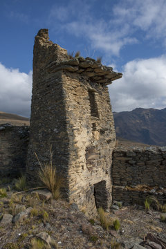 Susupillo site Nothern Peru. Ances. Inca culture