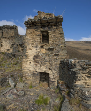 Susupillo site Nothern Peru. Ances. Inca culture