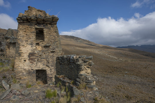Susupillo site Nothern Peru. Ances. Inca culture