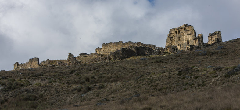 Susupillo site Nothern Peru. Ances. Inca culture