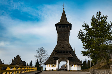 This is the bell tower of a monastery 